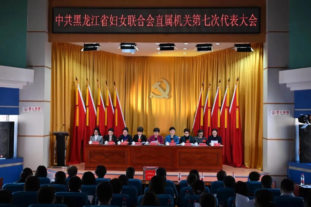 中共黑龙江省妇联直属机关第七次代表大会召开(图1) 中共黑龙江省妇联直属机关第七次代表大会召开(图1)